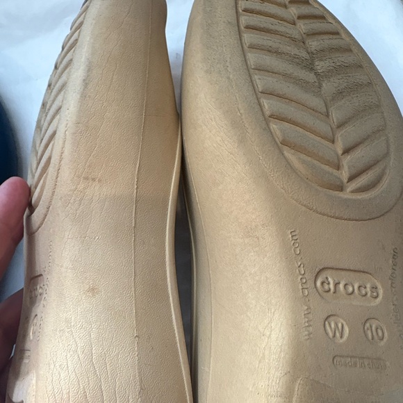 Set of three women’s croc flats size 10 - Picture 12 of 15